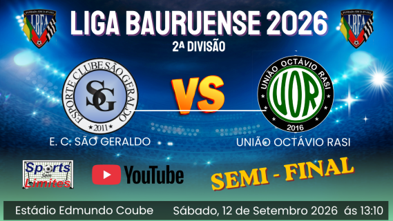 LIGA BAURUENSE DE FUTEBOL  -  2ª DIVISÃO
